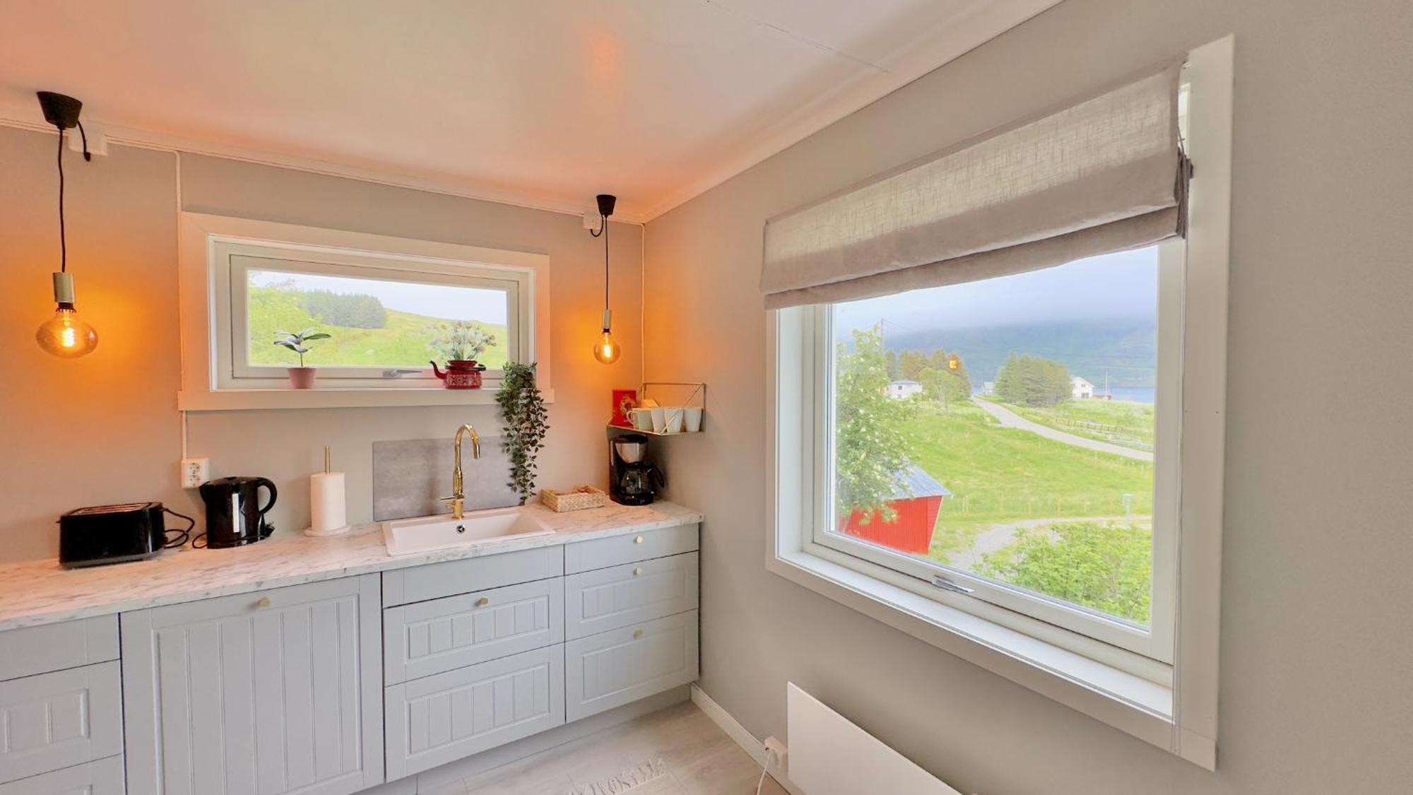 Seaview Holiday Home - Fredvang ภายนอก รูปภาพ